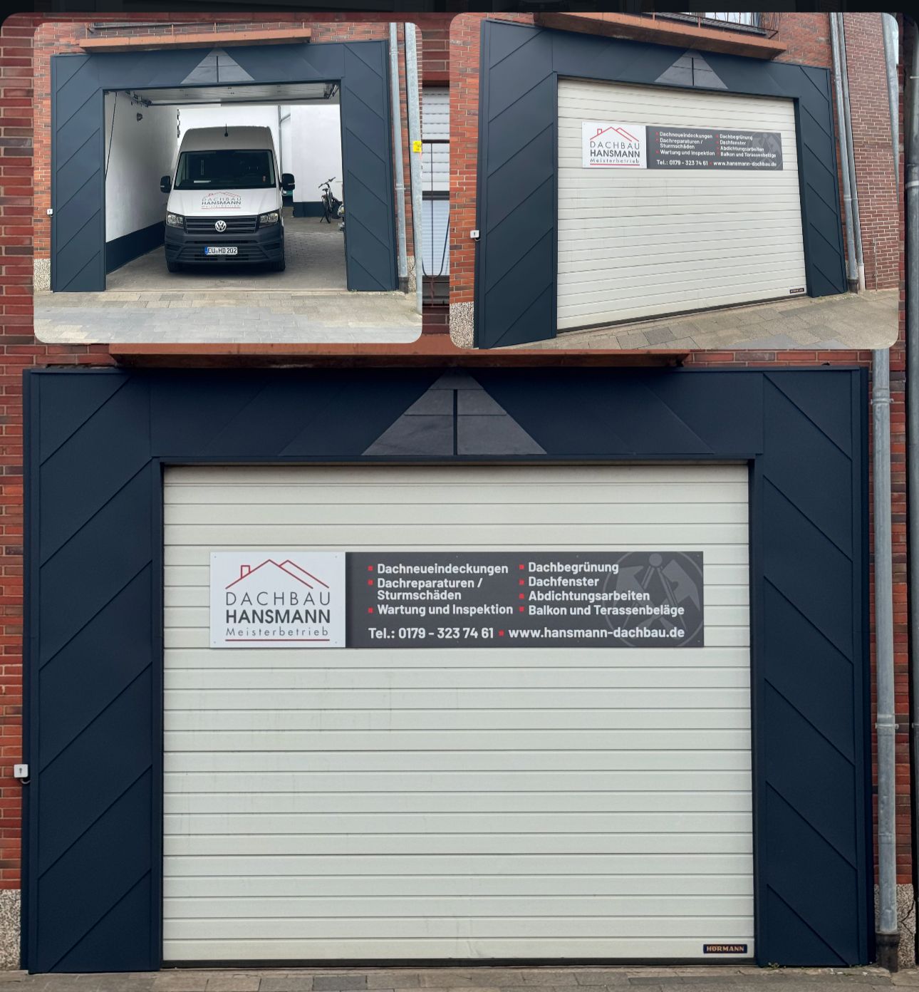 Torverkleidung Aachen — Hansmann Dachbau Meisterbetrieb